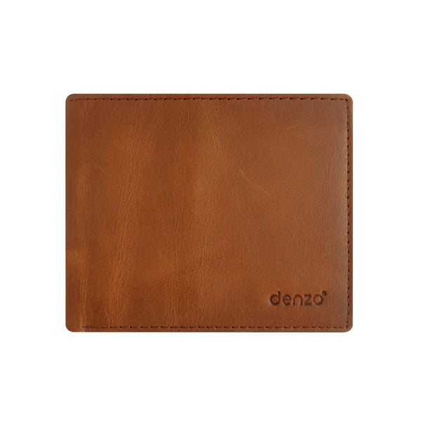 Denzo Men's Bi-fold Leather Wallet