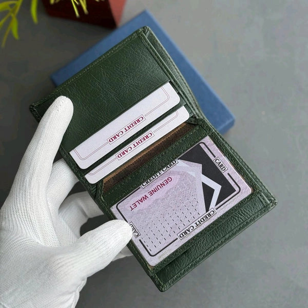 Classic Men's Genuine Leather Wallet With Card Holder