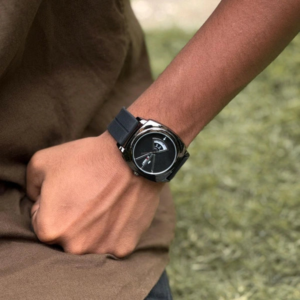 Forest Analog Quartz Movement Watch