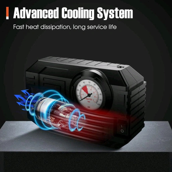 Tire Inflator Portable Air Compressor 12V Small Air Pump