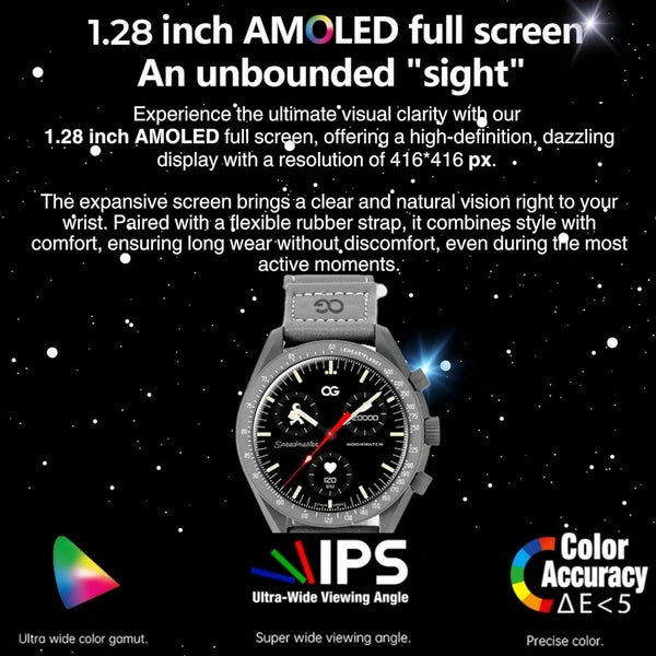 OriGen SpaceX Smart Watch for Men & Women