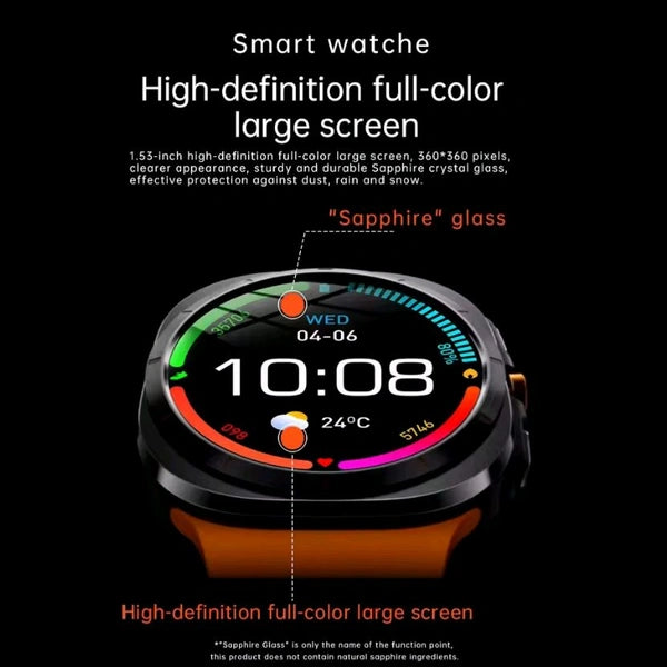 New Sk7 Ultra Smartwatch With Amoled Screen
