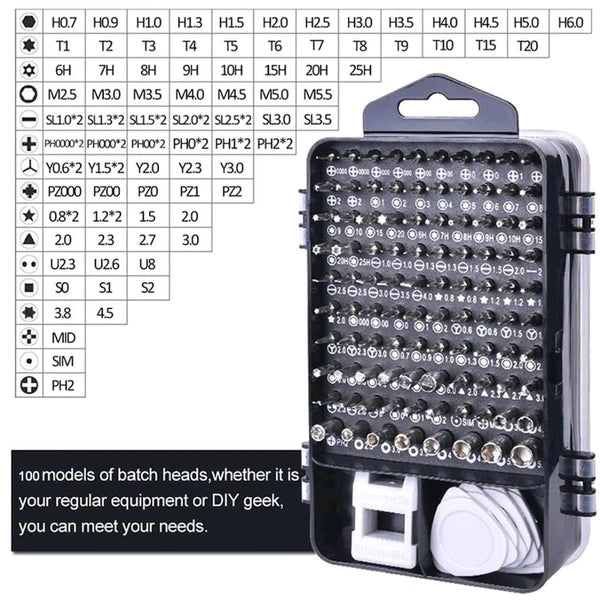 Precision Screwdriver Set for Electronics