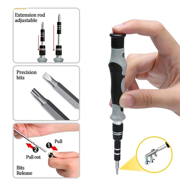 Precision Screwdriver Set for Electronics