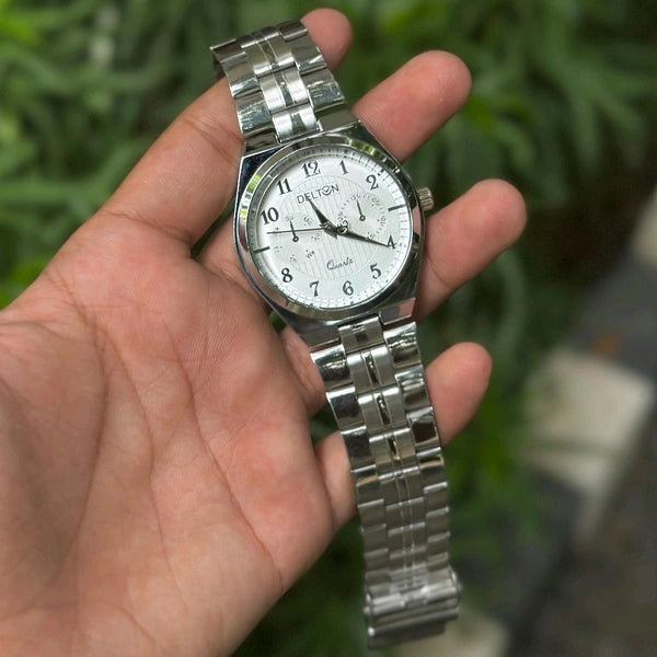 Delton Budget Analog Quartz Watch – Premium Style at a Budget Price