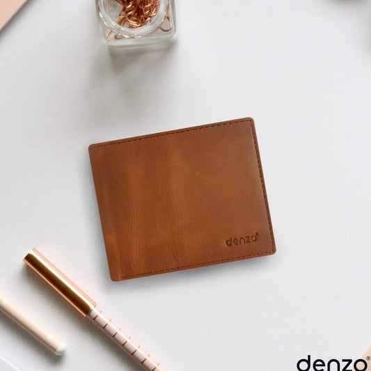 Denzo Men's Bi-fold Leather Wallet