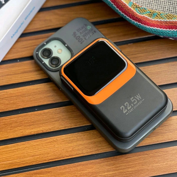 Universal 5000mAh Magnetic Wireless Power Bank – Ultra Portable