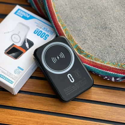 Universal 5000mAh Magnetic Wireless Power Bank – Ultra Portable