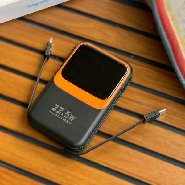 Universal 5000mAh Magnetic Wireless Power Bank – Ultra Portable