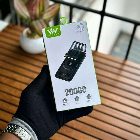 ixiao 20000mAh 4-in-1 Wireless Power Bank