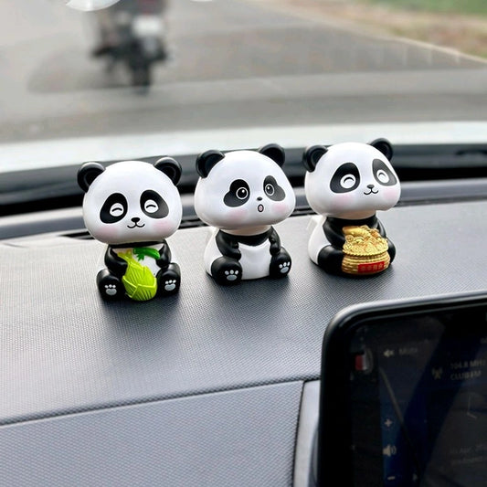 Panda for Car Dashboard - Panda Dashboard Figurines
