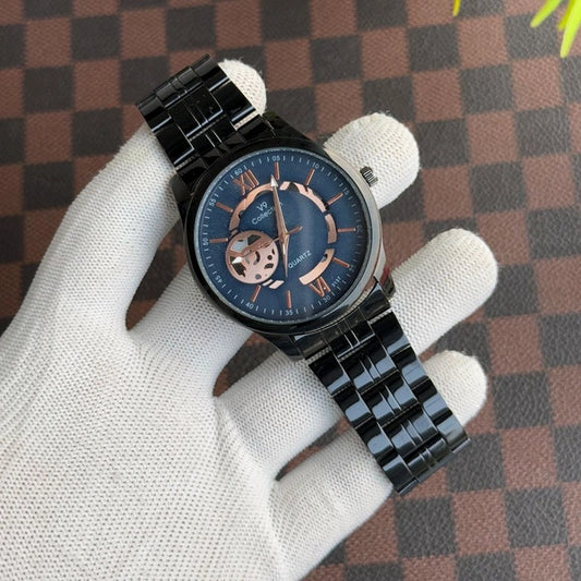 V9 Collection Budget Analog Quartz Watch – Premium Style at a Budget Price